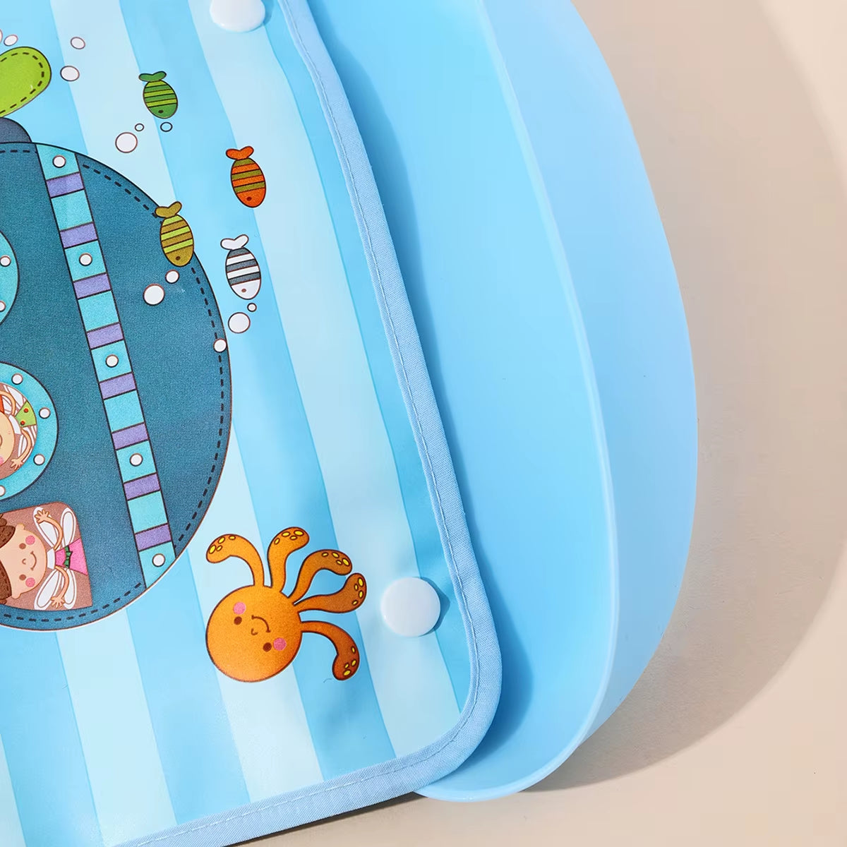 Baby Food Bib Baby Waterproof Bib Three-Dimensional Detachable Food Food Pocket Child Child Saliva Pocket