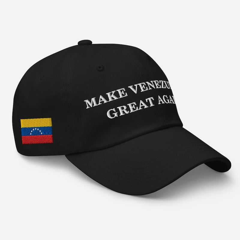 Venezuelan Heritage Flag Hat, Latin Pride Baseball Cap, Immigrant Culture Unisex Dad Hat, Casual Street Style Headwear, Hand of Venezuelan